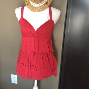 American Eagle Tank Top Size M Red